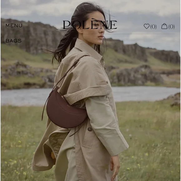 Polene Numero Dix purse - Sandalwood - Picture 2 of 13